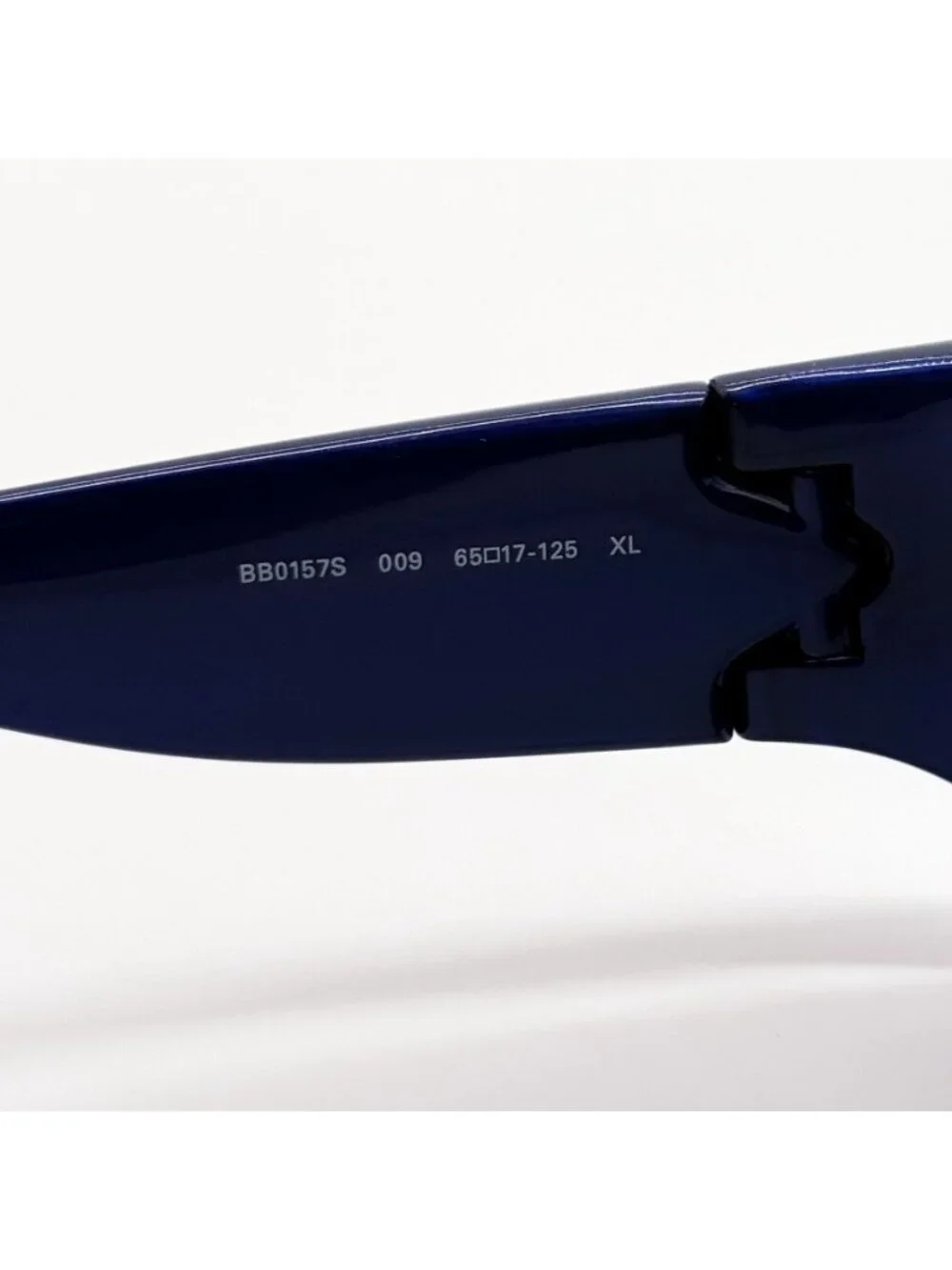NEW BALENCIAGA BB0157S 009 SUNGLASSES BLUE UNISEX EYEWEAR BALENCIAGA